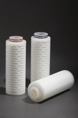 Polypropylene folded filter series